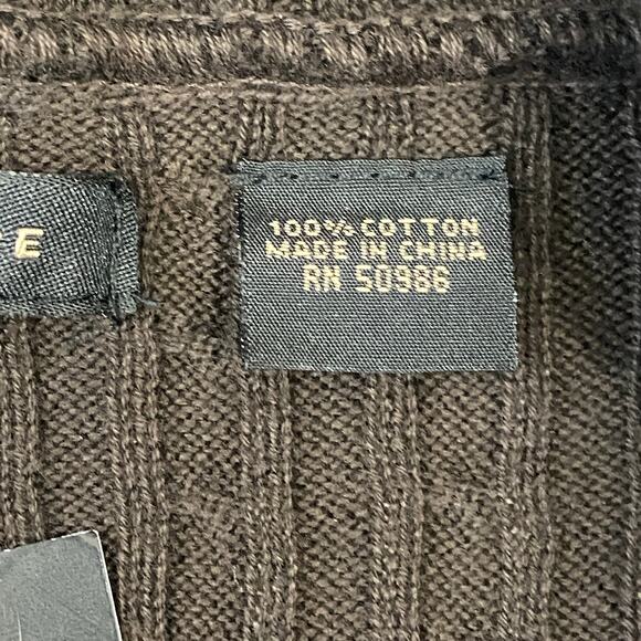 Jeanne Pierre Brown Long Sleeves Pull Over Knit Sweater Size XL - Picture 7 of 9